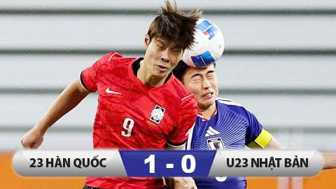 Kết quả U23 Hàn Quốc 1-0 U23 Nhật Bản: U23 Hàn Quốc lần thứ tư liên tiếp giành HCV 